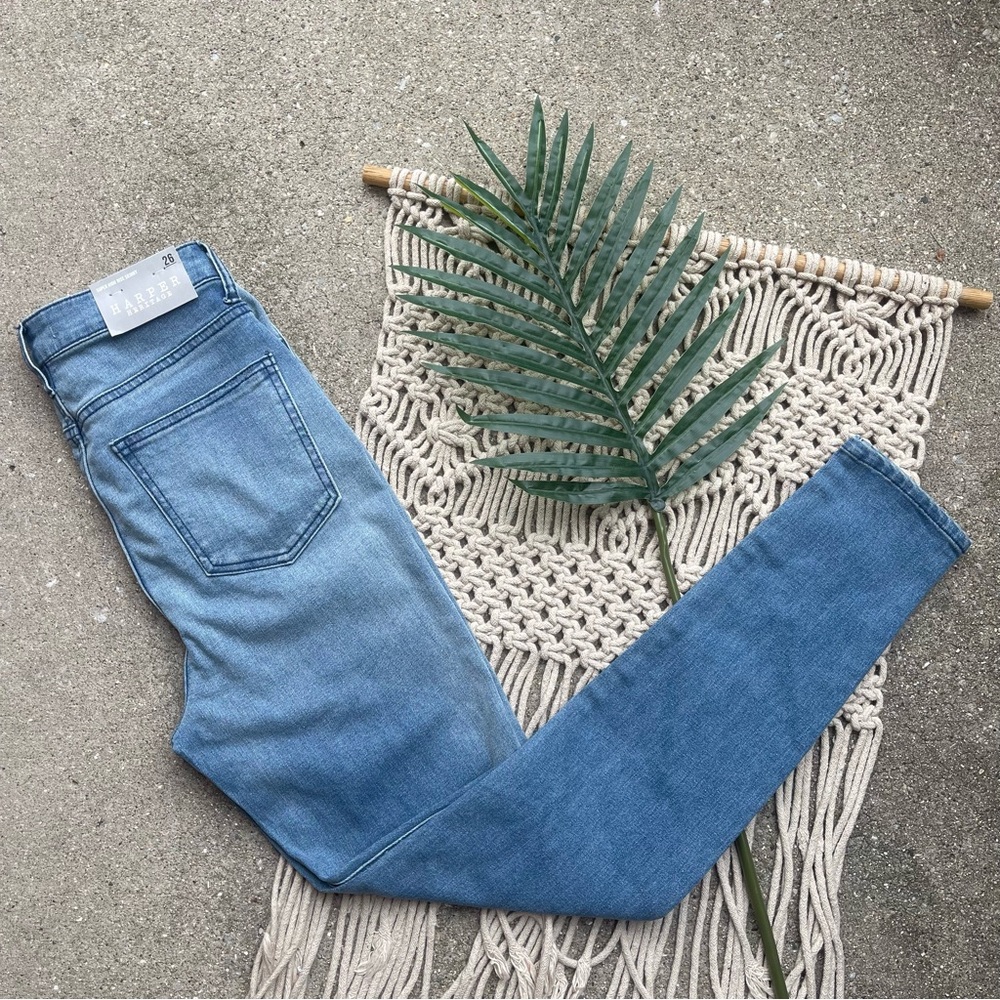 New Francesca’s Harper Heritage Jeans Size 26 - Super High Rise Skinny